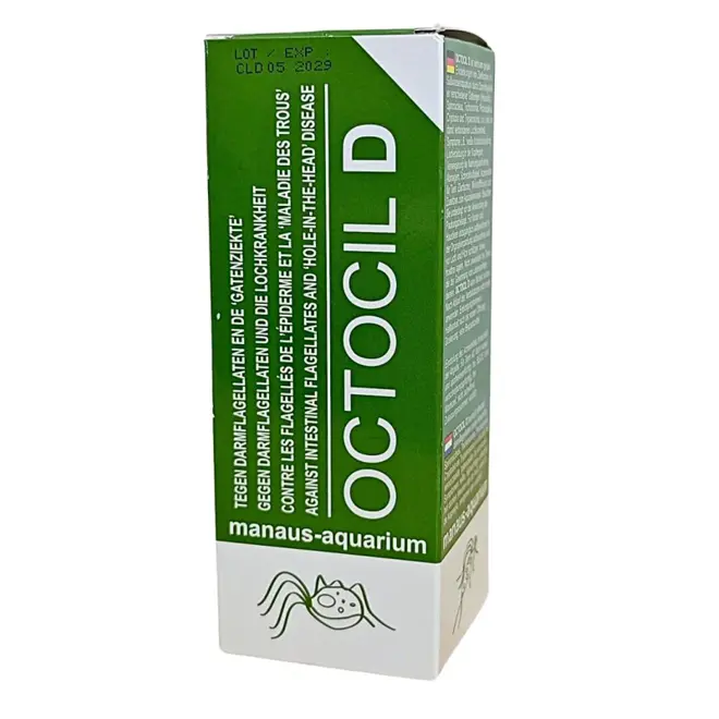 Manaus Octocil D 100 ml, tegen darmflagellaten