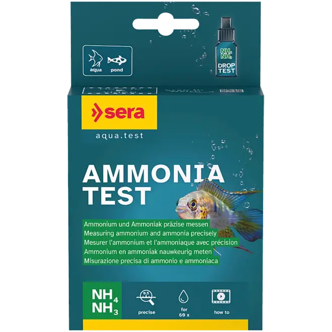 Sera Ammoniak NH4/NH3 Test
