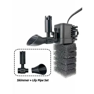 Moby Lab Skimmer met Lily Pipe Set Aquael Pat Mini
