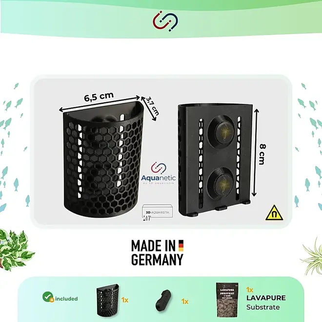 3D Aquaristik Plantenhouder