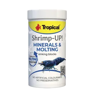 Tropical Shrimp-Up Minerals & Molting voerblok 100 ml
