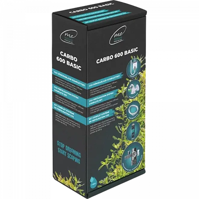 Me Aquaristic Carbo 600 Basic CO2 System 600 gram wegwerpfles