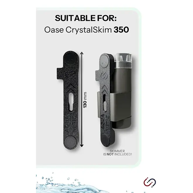 3D Aquaristik Magneethouder voor Oase CrystalSkim 350