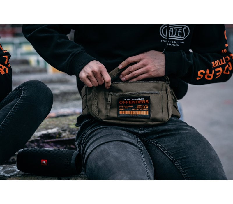 FANNY PACK 'OFFENDERS' BLACK