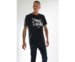 GAJES T-SHIRT MARK BLACK