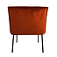 Kick Collection Fauteuil Lola - Velvet Oranje