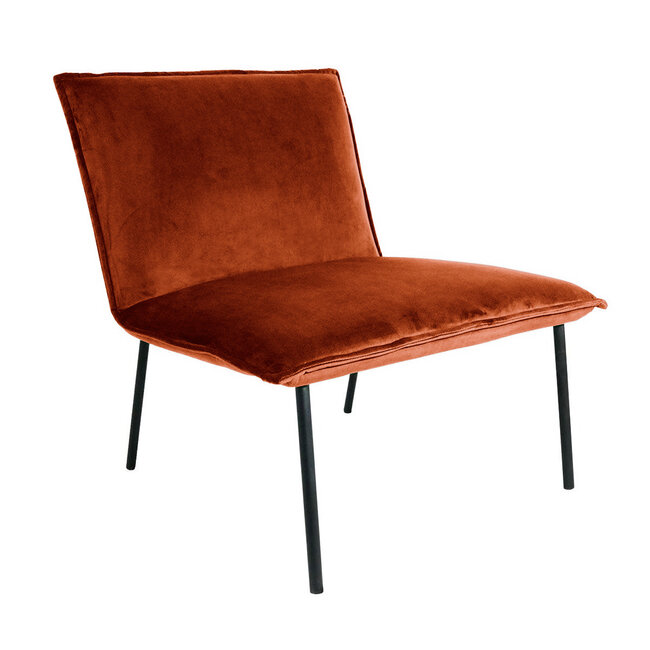 Kick Collection Fauteuil Lola - Velvet Oranje