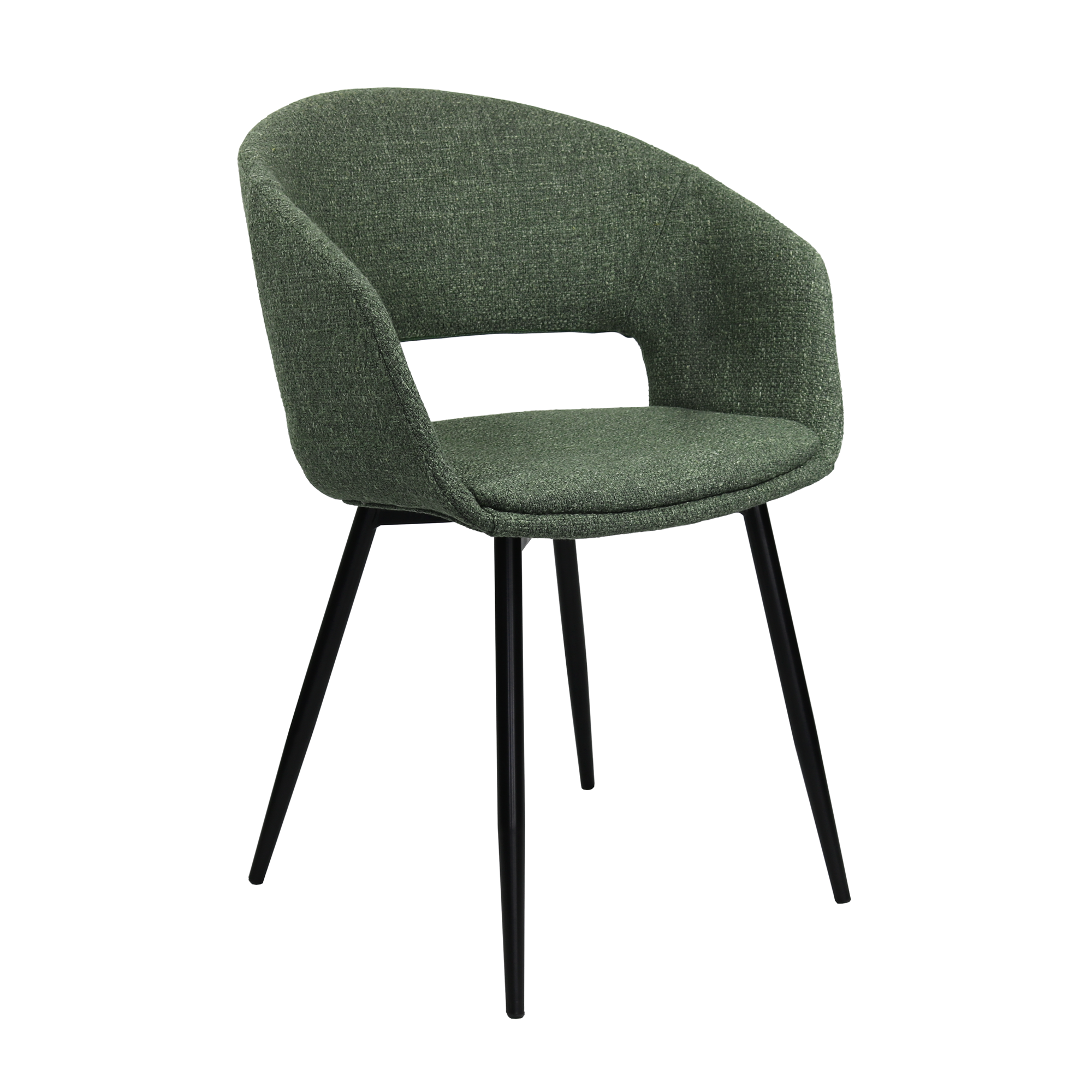 Kick eetkamerstoel Dean Groen Hippe Stoelen