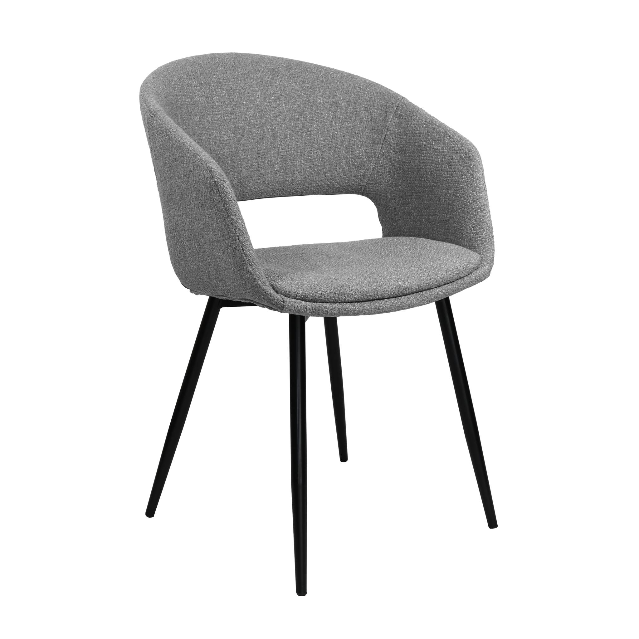 Kick eetkamerstoel Dean - Grijs - Hippe Stoelen