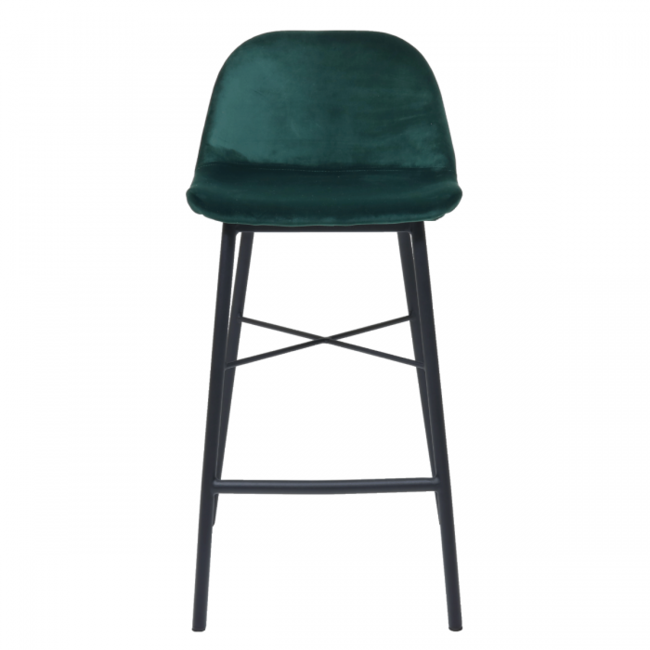 Kick Collection Barkruk Jeff - Velvet Groen