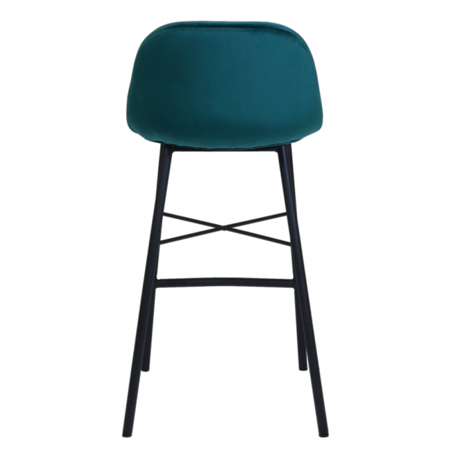 Kick Collection Barkruk Jeff - Velvet Blauw