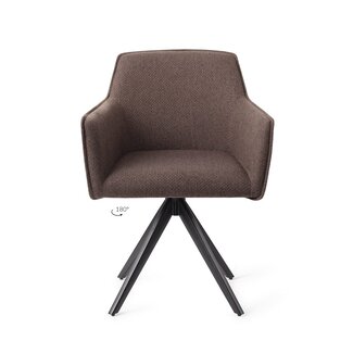 Jesper Home Hofu  Potters Clay Eetkamerstoel - Turn Black