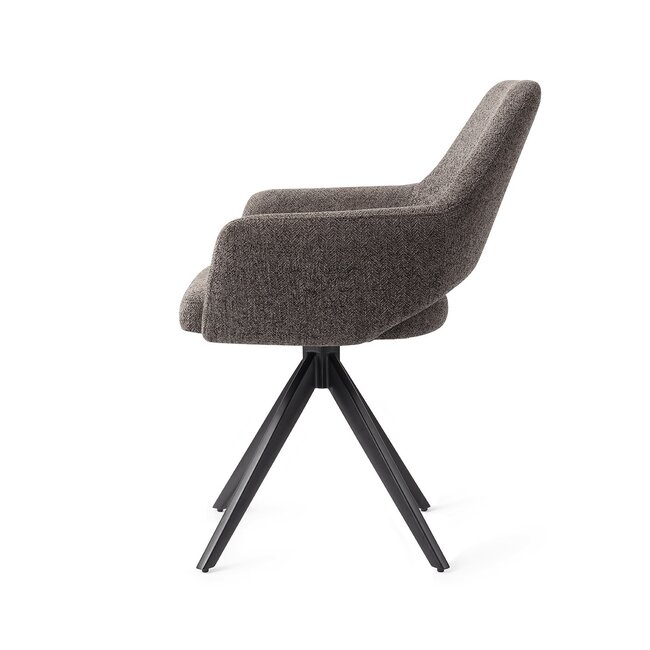 Jesper Home Yanai Eetkamerstoel - Amazing Grey Turn