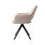 Jesper Home Yanai Biscuit Beach Eetkamerstoel - Turn Black