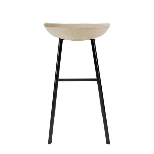 Kick Collection Barkruk Finn hoog - Champagne