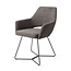 Jesper Home Yanai Eetkamerstoel - Amazing Grey, Beehive Black