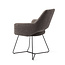 Jesper Home Yanai Eetkamerstoel - Amazing Grey, Beehive Black