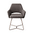 Jesper Home Yanai Eetkamerstoel - Amazing Grey, Beehive Rose Gold