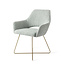 Jesper Home Yanai Eetkamerstoel - Soft Sage, Cross Gold