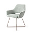 Jesper Home Yanai Eetkamerstoel - Soft Sage, Cross Rose Gold