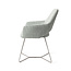 Jesper Home Yanai Eetkamerstoel - Soft Sage, Beehive Steel