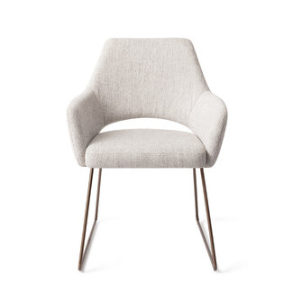 Jesper Home Yanai Pigeon Eetkamerstoel - Slide Rose Gold