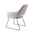 Jesper Home Yanai Eetkamerstoel - Pigeon, Slide Rose Gold