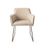 Jesper Home Hofu Eetkamerstoel - Wild Walnut, Slide Rose Gold