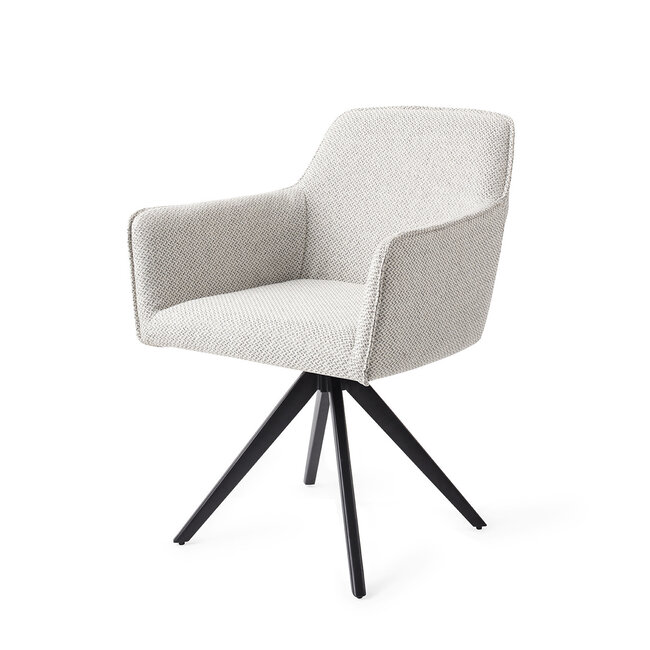 Jesper Home Hofu Eetkamerstoel - Checkers Charm, Turn Black