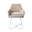 Jesper Home Yanai  Biscuit Beach Eetkamerstoel - Beehive White