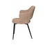 Eetkamerstoel Empoli | Sneak Caramel - Fix black