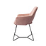 Jesper Home Yanai Eetkamerstoel - Pink Punch, Beehive Black