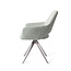 Jesper Home Yanai Eetkamerstoel - Soft Sage, Turn Steel