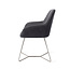 Jesper Home Kushi Eetkamerstoel - Black-Out, Beehive Steel