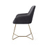 Jesper Home Kushi Eetkamerstoel - Black-Out, Beehive Gold