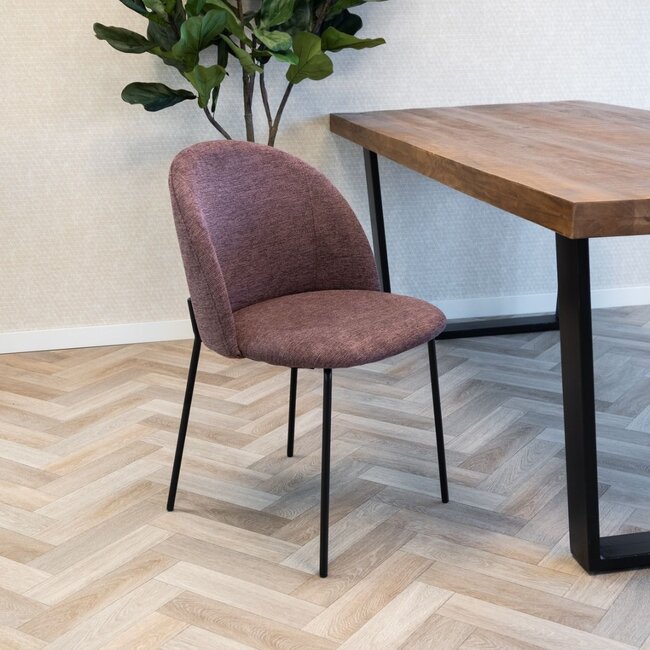 Kick Collection Eetkamerstoel Noa - Paars