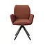 Jesper Home Misaki Eetkamerstoel Cosy Copper - Turn Black