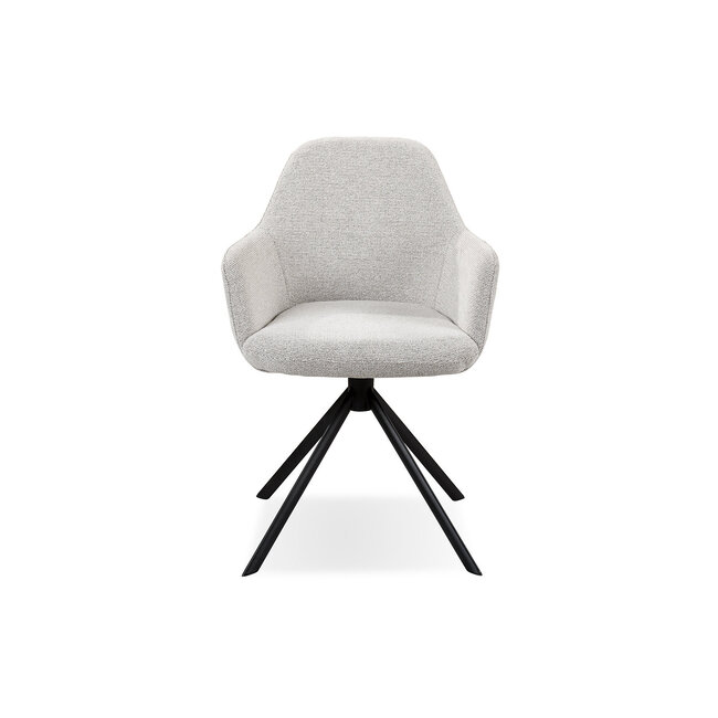 Eetkamerstoel Cyprus | Sneak Naturel - Turn black