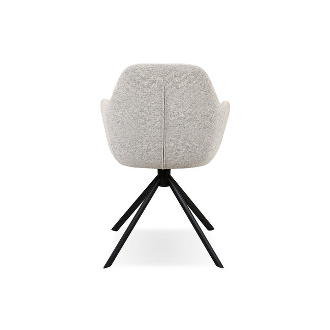 Eetkamerstoel Cyprus | Sneak Naturel - Turn black