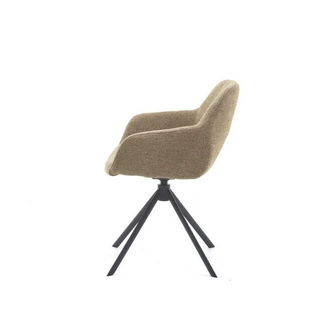 Eetkamerstoel Xeno | Sneak Caramel -Turn black