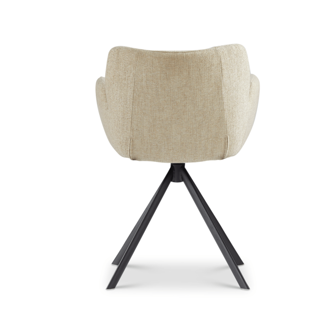 Dyyk Eetkamerstoel Falco Turn - Luca | Cream
