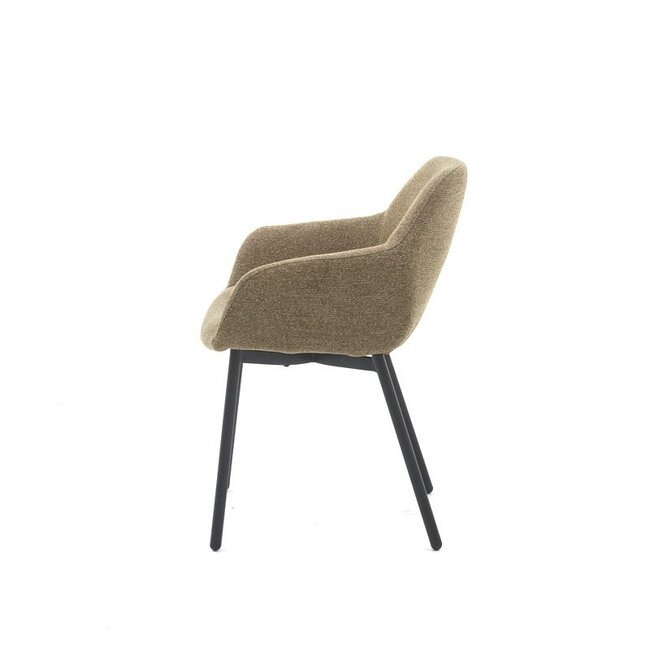 Eetkamerstoel Xeno | Sneak Caramel - Fix black