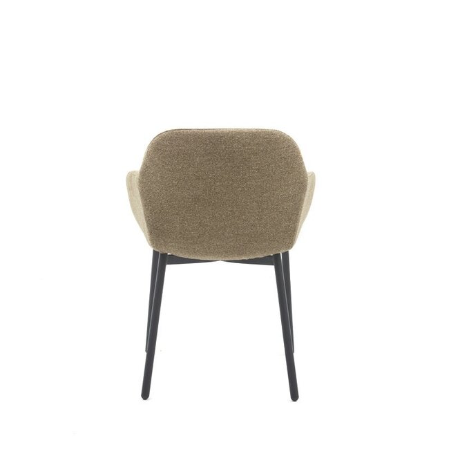 Eetkamerstoel Xeno | Sneak Caramel - Fix black