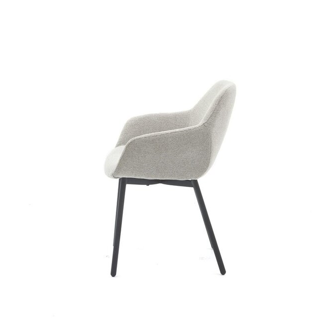 Eetkamerstoel Xeno | Sneak Naturel - Fix black