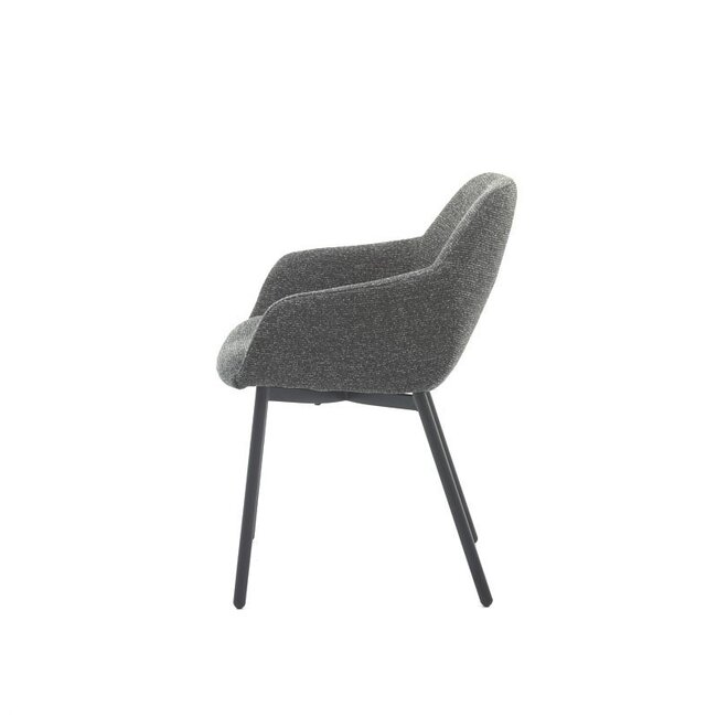 Eetkamerstoel Xeno | Sneak Anthracite - Fix black