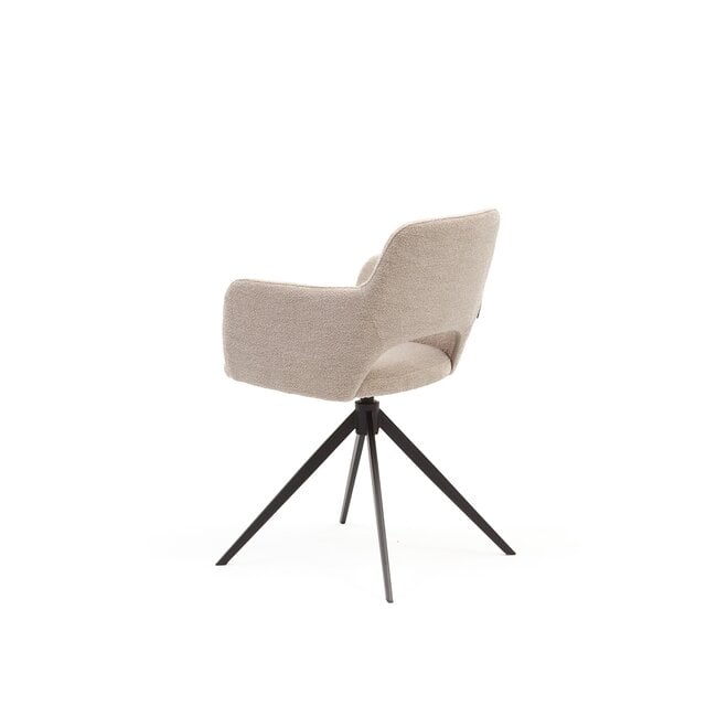 Eetkamerstoel Cosy |  Alpine naturel - Turn black