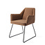 Jesper Home Tome Eetkamerstoel - Cinnamon Bun, Slide Black