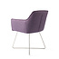 Jesper Home Hofu Eetkamerstoel -  Violet Daisy, Cross Steel