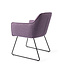 Jesper Home Hofu Eetkamerstoel -  Violet Daisy, Slide Black