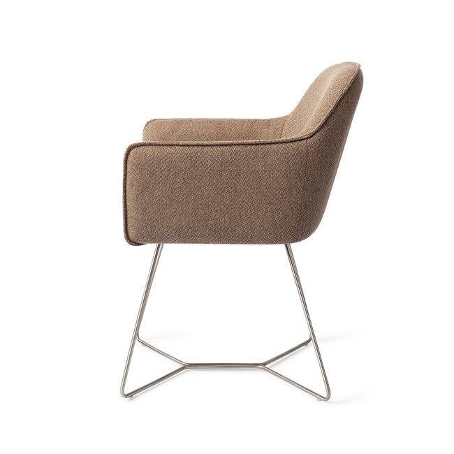 Jesper Home Hofu French Toast Eetkamerstoel - Beehive Steel